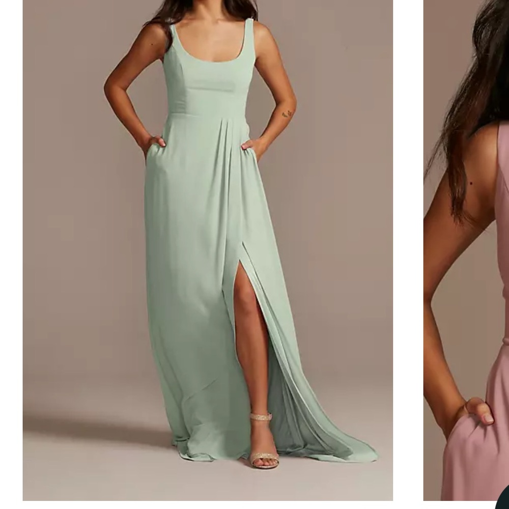 David’s bridal bridesmaid dress